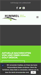 Mobile Screenshot of golfhimmel.de
